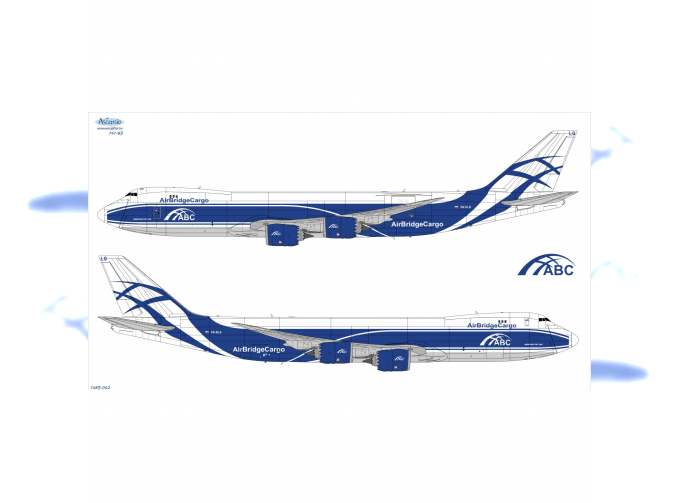 Декаль Air Bridge Cargo для B 747-8F