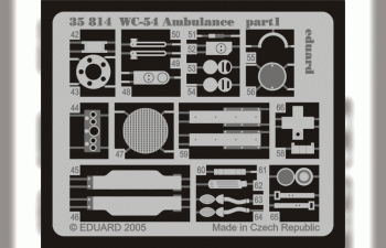 Фототравление для WC-54 Ambulance