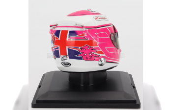 HELMET F1 Casco - Mclaren Mp4/29 Mercedes N22 Season (2014) Jenson Button, Pink White