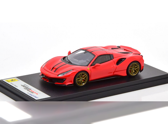 FERRARI 488 Pista (2018), rot/schwarz