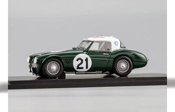 AUSTIN Healey 3000 #21 Le Mans (1961), green / white