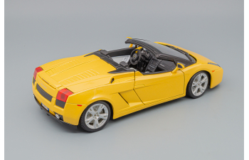 LAMBORGHINI Gallardo Spyder Roadster, Gold Collection, желтый