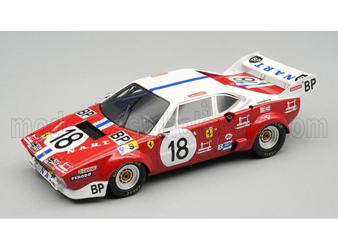 FERRARI 308 GT4 3.0L V8 TEAM N.A.R.T. North American Racing №18 24h Le Mans Giancarlo Gagliardi - Jean Louis Lafosse (1974)
