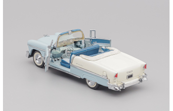 CHEVROLET Bel Air (1955), nassau blue / ivory