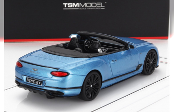 BENTLEY Continental Gt Speed Cabriolet (2022), Light Blue