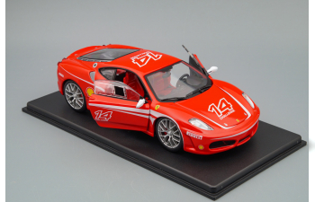 FERRARI F430 Challenge #14 (2006), red