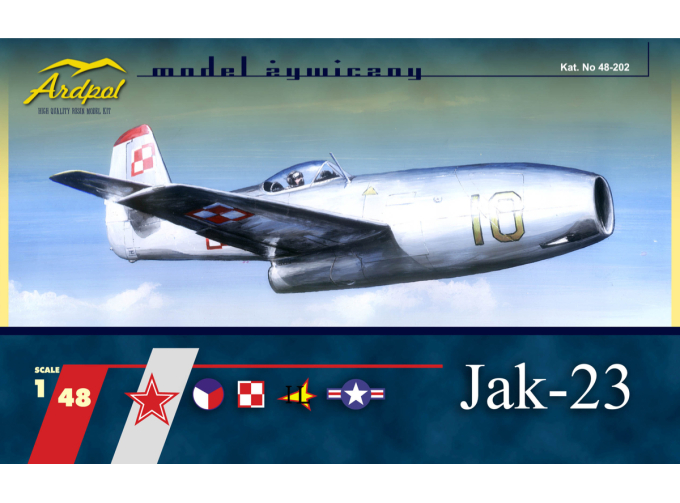 Сборная модель Jak-23 Яковлев-23