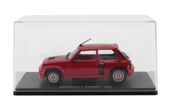 RENAULT R5 Turbo (1982) - Con Vetrina - With Showcase, Red