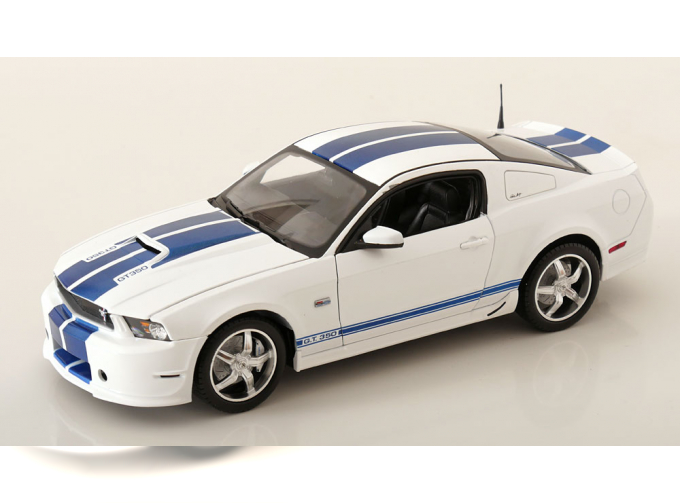 FORD Shelby GT350 (2011), white/blue metallic