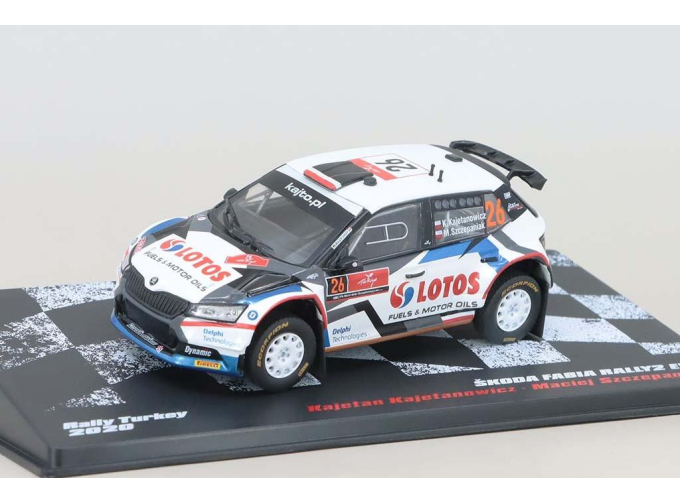 SKODA Fabia Rally2 Evo #26 Rally Turkey K. Kajetanowicz / M. Szczepaniak (2020)