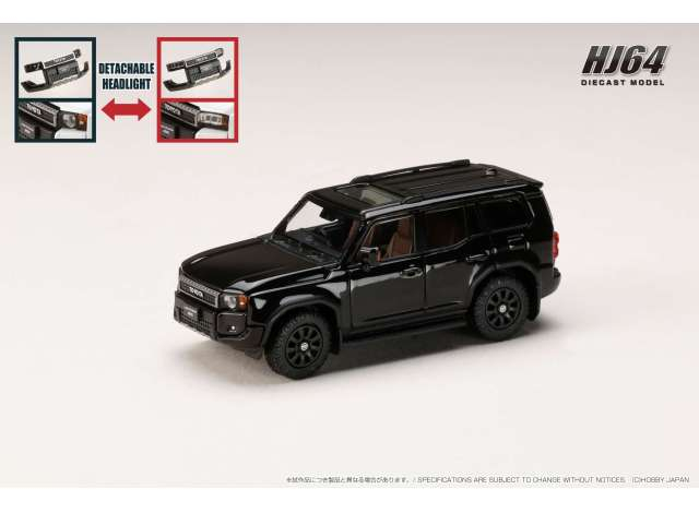 Toyota Land Cruiser 250 ZX First Edition (RHD), black
