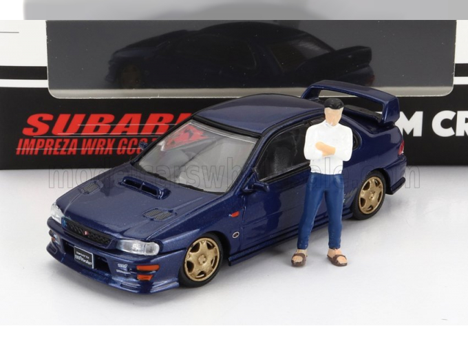 SUBARU Impreza Wrx Cg8 Type R With Figure (1999), Blue