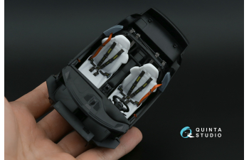 3D Декаль интерьера кабины Porsche 911 GT3 RS (992) (Tamiya) (с 3D-печатными деталями)
