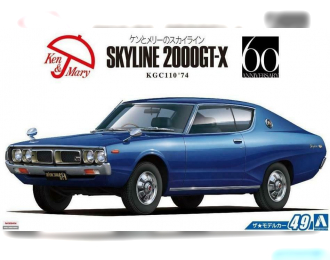 Сборная модель NISSAN Skyline HT2000GT-X KGC110 74