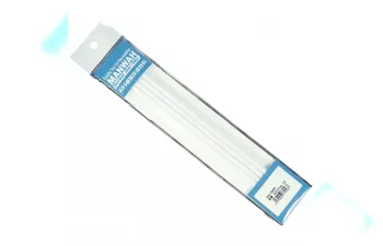 Пластиковый профиль труба диаметр 6мм*250мм 4шт