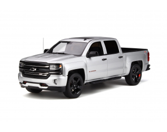 Chevrolet Silverado Redline Edition - 2018 (silver)