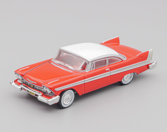 PLYMOUTH Fury 1958 (из к/ф "Кристина" 1983), red / white