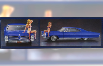 Сборная модель PONTIAC Coupe Type P With Girl Figure (1966),