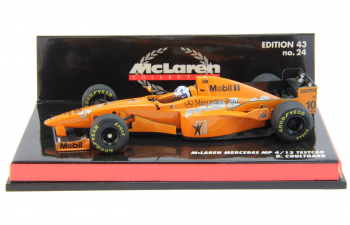 McLaren MERCEDES-BENZ MP 4 / 12 TestCar D. Coulthard, orange / black