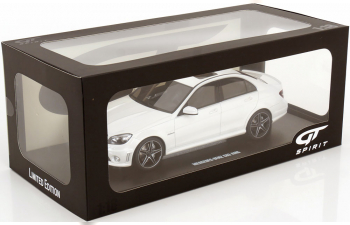 MERCEDES-BENZ C63 AMG (2007), white metallic