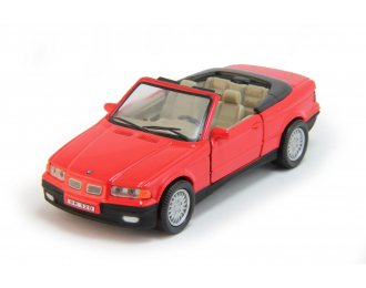 BMW 325i Cabriolet, red