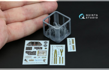 3D Декаль интерьера кабины Westland Lysander Mk.III (Airfix) (с 3D-печатными деталями)