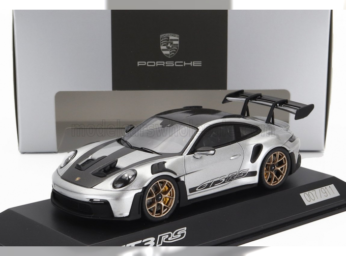 PORSCHE 911 992 Gt3rs (2023), Silver Black