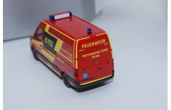 MERCEDES-BENZ Sprinter Berufsfeuerwehr Stuttgart, red/yellow