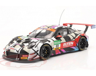 PORSCHE 911 (991) GT3 R №69 ADAC GT-Masters Hockenheim Jan-Erik Slooten, Lucas Luhr (2018)