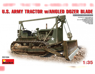 Сборная модель U.S. ARMY TRACTOR w/ANGLED DOZER BLADE