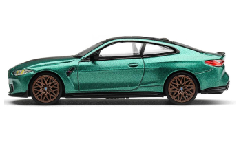 BMW M4 (G82) CS Frozen Isle of Man (2024), green metallic