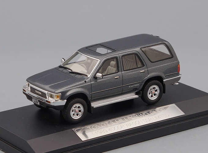 TOYOTA Hilux Surf 4WD SSR-Ltd (1989), grey metallic