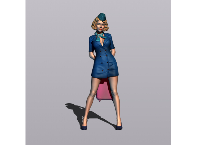 Фигурка 761 Стюардесса 3, окрашенная