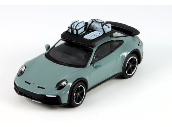 PORSCHE 911 992 Dakar 3.0 Coupe With Pack Roof Accessories (2023), Shade Green