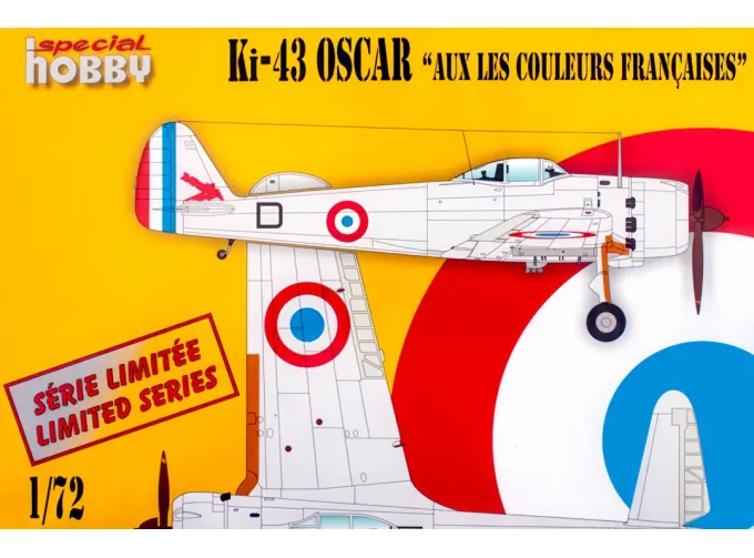 Сборная модель Nakajima Ki-43 Oscar "Aux les Couleurs Francaises"