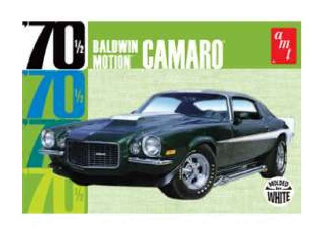Сборная модель Chevrolet Camaro Baldwin Motion Molded in Dark Green, plastic modelkit. 1970