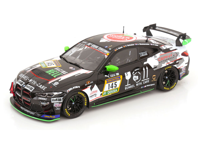 BMW M4 GT4 No 145 24h Nuerburgring, Glock/Scheider/Bleekemolen/Cate (2024)