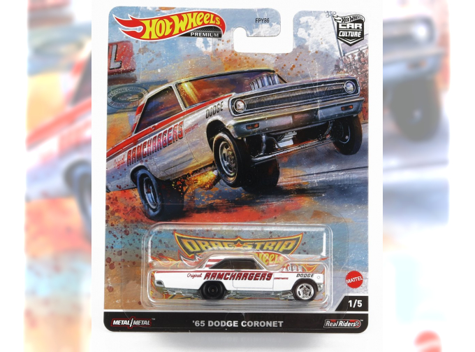 DODGE Coronet Ramchargers Dragster (1965), White Red