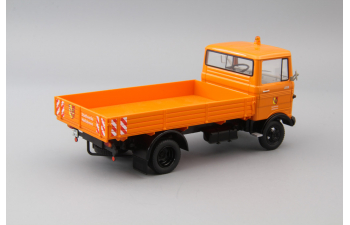 MERCEDES-BENZ LP 608 Pritsche "Stadtwerke Heilsbronn" (1965), orange