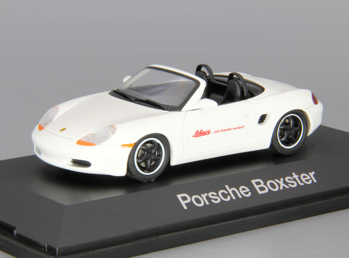 PORSCHE Boxster 986 "Schuco... wer bremst verliert!" (1996-2005), white