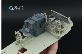 3D Декаль интерьера кабины SH-60F Seahawk (Kitty Hawk) (с 3D-печатными деталями)
