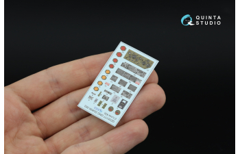 3D Декаль интерьера кабины GMC DUKW-353 (I Love Kit) (с 3D-печатными деталями)