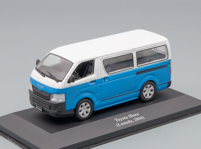 TOYOTA Hiace (Luanda, 2004), Collection Les Taxis du monde, blue / white