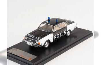 VOLVO 244 "Polis" (1978), white / black