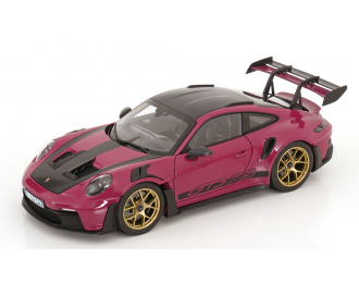 PORSCHE 911 GT3 RS (992) "Weissach Package" (2022), Ruby Star