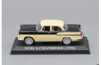 SIMCA Chambord 1958, beige / black