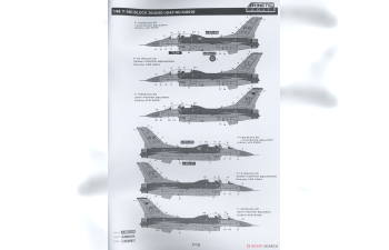 Сборная модель F-16D Block 30/40/50 USAF