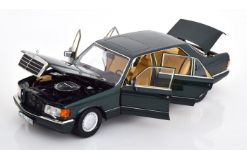 MERCEDES-BENZ 560 SEL W126 (1985-1991), darkgreen-metallic