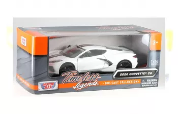 CHEVROLET Corvette C8 Stingray (2020). white