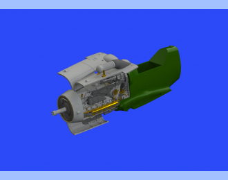 Набор дополнений Bf 109G-6/ U4 engine